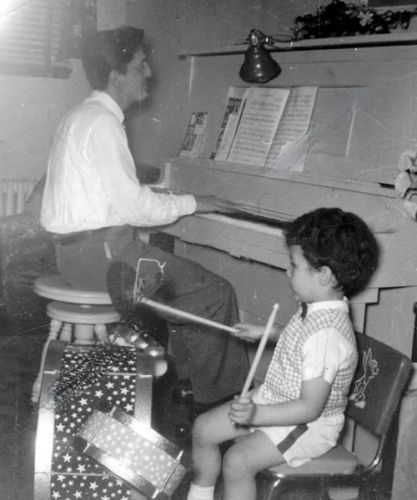 Daniel avec son père Lucien