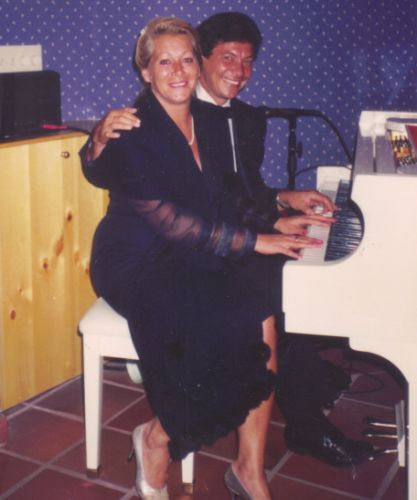 Daniel with Diane in Florida